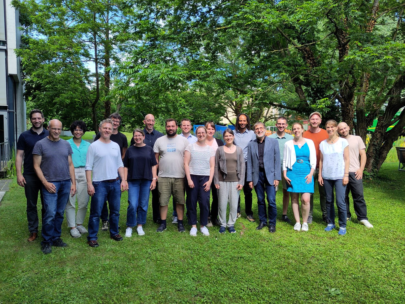 Gruppenfoto am QEWSplus-Abschlusstreffen